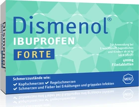 Dismenol forte Ibuprofen 400 mg Filmtabletten, 20 Stück