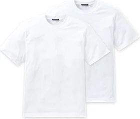 Schiesser 2er-Pack T-Shirt kurzarm weiß (Herren)