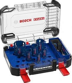 Bosch Professional EXPERT Multi Material Lochsägen-Sortiment inkl. Koffer, 6-tlg.