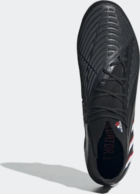 adidas Predator Edge.1 FG core black/cloud white/vivid red (Herren)