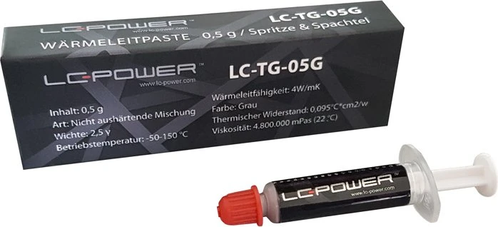 LC-Power LC-TG Wärmeleitpaste 0.5g, inkl. Spatel