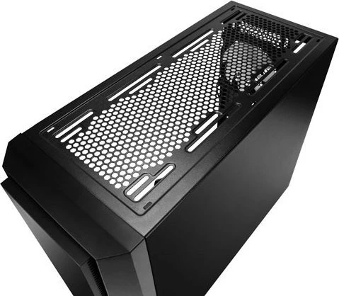 Antec P6 schwarz, Glasfenster