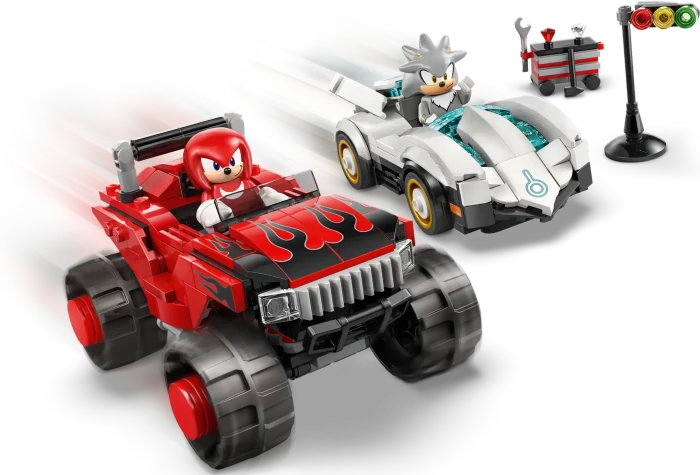 LEGO Sonic the Hedgehog - Silvers Auto vs. Knuckles' Monstertruck