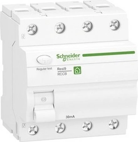 Schneider Electric Fehlerstrom-Schutzschalter Resi9 4P 63A 30mA Typ A