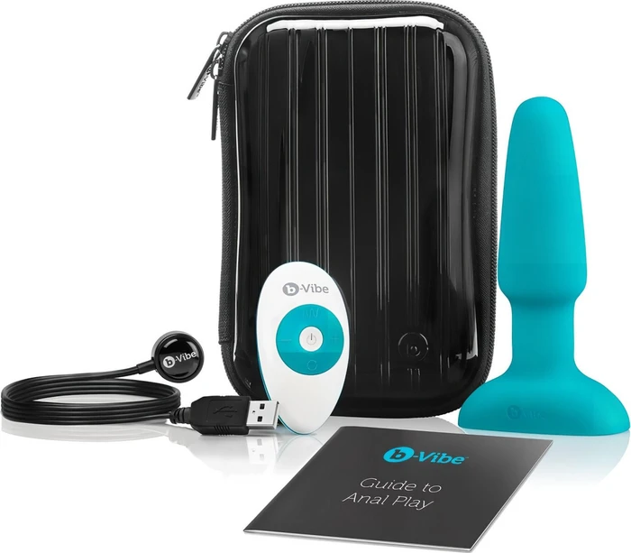 b-Vibe Rimming Plug 2 türkis
