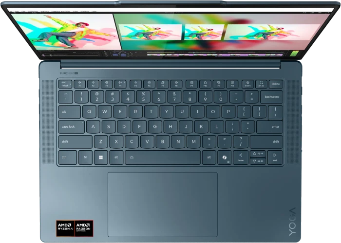 Lenovo Yoga Pro 7 14AKP10, Tidal Teal, Ryzen AI 7 350, 32GB RAM, 1TB SSD, DE