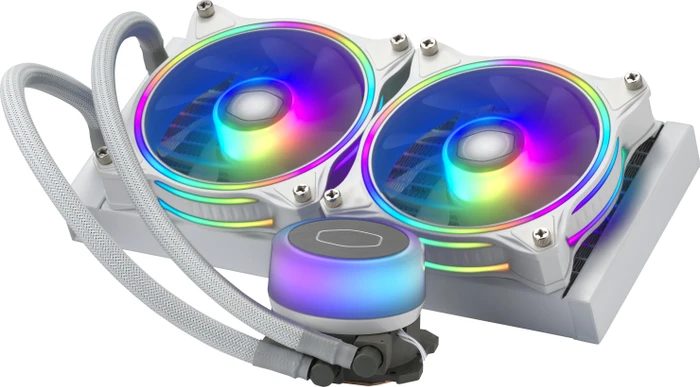 Cooler Master MasterLiquid ML240 Illusion White Edition, weiß