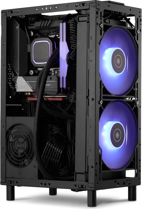 SSUPD Meshroom S [V2] Charcoal Black, schwarz, PCIe 4.0 Edition