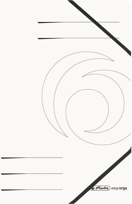 Herlitz Sammelmappe Colorspan mit Eckspanner, A4, weiß