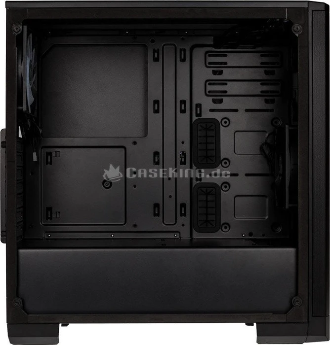 BitFenix Nova Mesh TG, schwarz, Glasfenster