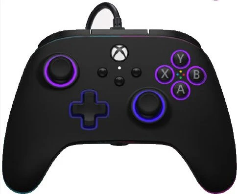PowerA Advantage Wired Lumectra Controller schwarz (Xbox SX/Xbox One/PC)