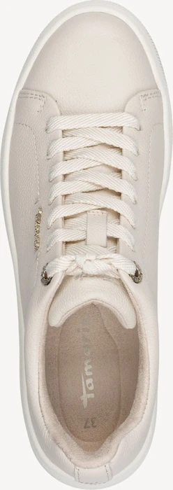 Tamaris Ledersneaker Low beige (Damen)