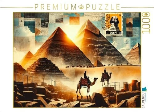 Calvendo Echos der Ewigkeit: Pyramiden von Gizeh im künstlichen Licht