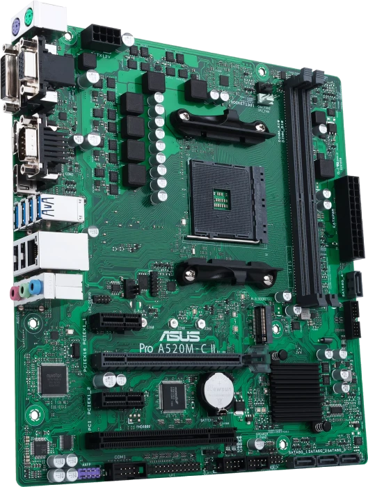ASUS Pro A520M-C II/CSM (AMD AM4)
