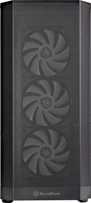 SilverStone Fara 514X, schwarz, Glasfenster