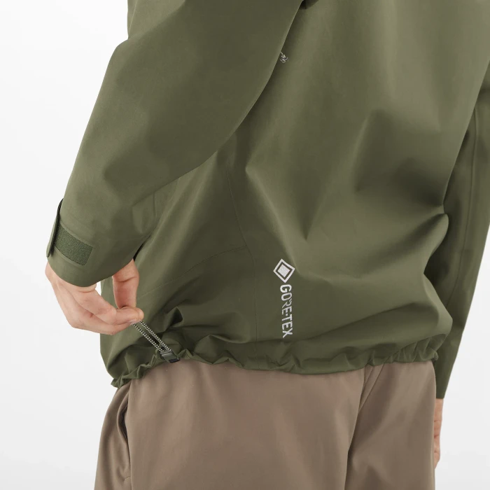Salomon Outline 3L Gore-Tex Funktionsjacke grape leaf (Herren)