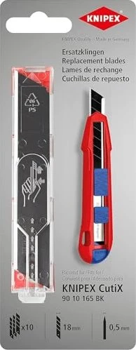 Knipex Ersatzklingen für 90 10 165 BK, 10 Stück