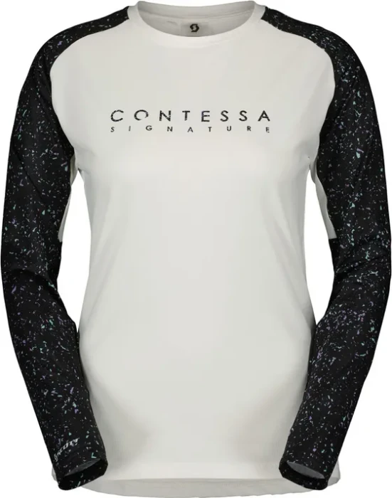 Scott Trail Contessa Signature Trikot langarm weiß (Damen)