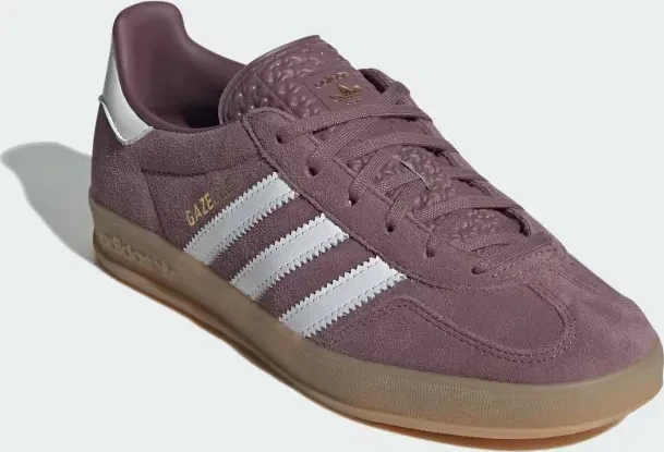 adidas Gazelle Indoor shadow fig/cloud white/gum