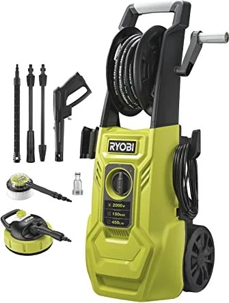 Ryobi RY150PWA Elektro-Hochdruckreiniger inkl. Terrassenreiniger