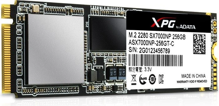 ADATA XPG SX7000 256GB, M.2 2280 / M-Key / PCIe 3.0 x4