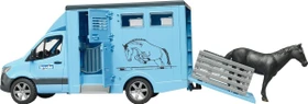 Bruder Profi-Serie MB Sprinter Tiertransporter mit 1 Pferd