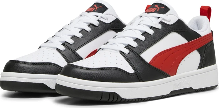 Puma Rebound V6 Low puma white/for all time red/puma black