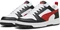 Puma Rebound V6 Low puma white/for all time red/puma black Vorschaubild