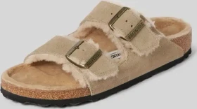 Birkenstock Arizona Lammfell taupe
