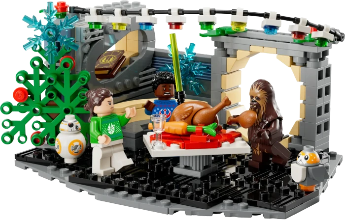 LEGO Star Wars - Millennium Falcon Weihnachtsdiorama