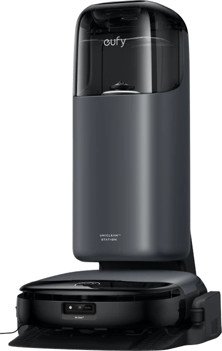 eufy S1 HydroJet Saug-/Wischroboter schwarz inkl. Absaug-/Reinigungsstation