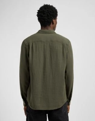 Lee Workwear Relaxed 2.0 Hemd langarm oak moss (Herren)