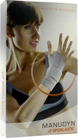 Sporlastic Manudyn Handgelenkbandage rechts Größe S beige, 1 Stück