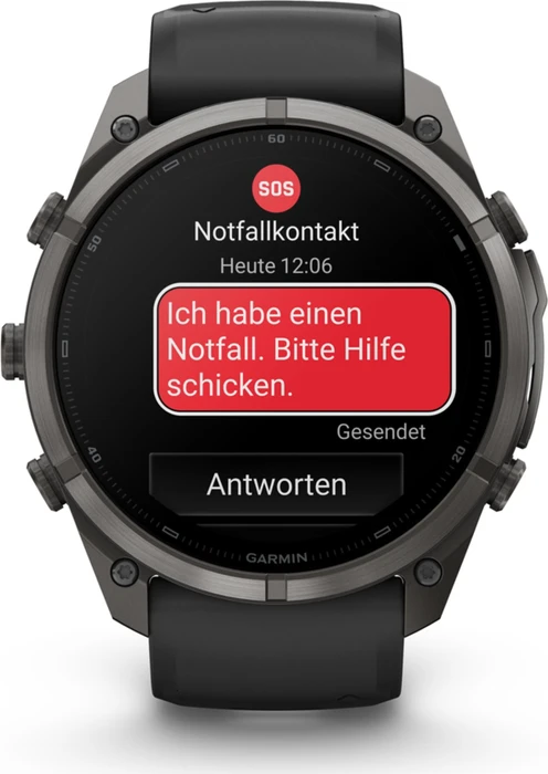 Garmin Fenix 9 Pro inReach 51mm carbon grey dlc titanium/black-pebble grey