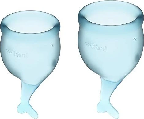 Satisfyer Feel Secure Set 15ml & 20ml hellblau, 1 Stück