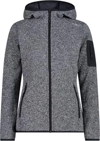CMP Knit Tech Fleece Hoody Jacke antracite (Damen)