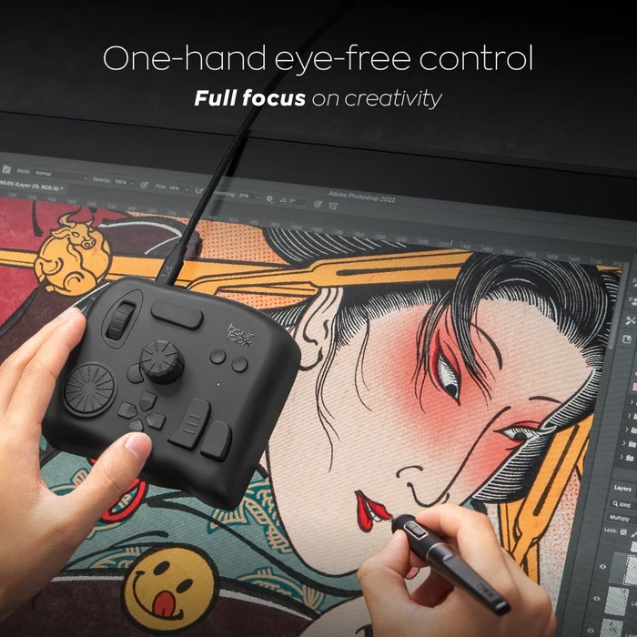 TourBox NEO Editing Controller, schwarz, USB-C