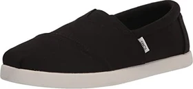 TOMS Alp Fwd black recycled cotton canvas (Herren)