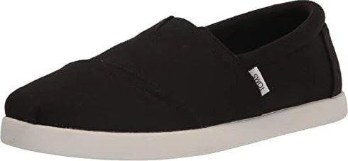 TOMS Alp Fwd black recycled cotton canvas (Herren)