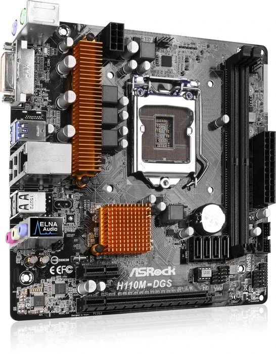 ASRock H110M-DGS (Intel 1151)