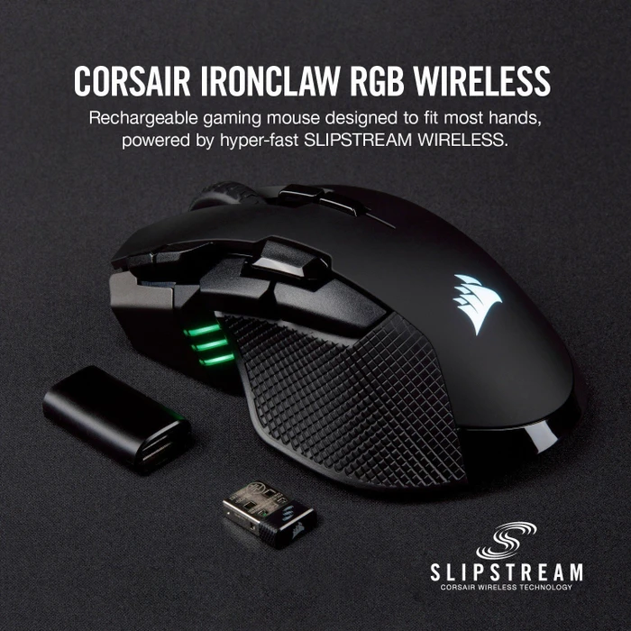 Corsair Ironclaw RGB Wireless, USB/Bluetooth