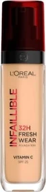 L'Oréal Infaillible 32H Fresh Wear Make-Up Foundation 200 golden sand LSF25, 30ml