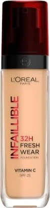 L'Oréal Infaillible 32H Fresh Wear Make-Up Foundation 200 golden sand LSF25, 30ml