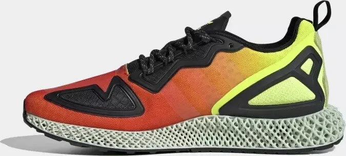 adidas ZX 2K 4D solar yellow/hi-res red/core black (Herren)