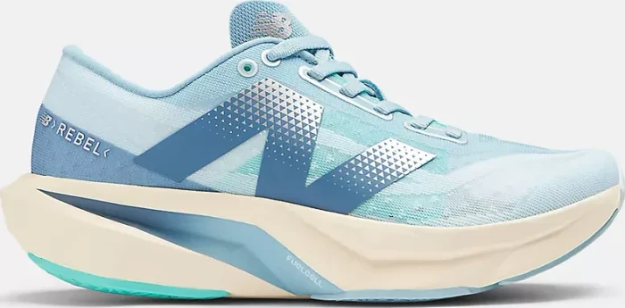 New Balance FuelCell Rebel v4 quarry blue/chrome blue/heron blue (Damen)