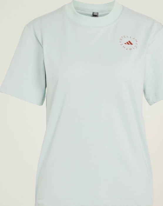 adidas by Stella McCartney TrueCasuals Regular Sportswear T-Shirt kurzarm vapour green (Damen)