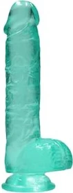 Shots Toys RealRock Crystal Clear Dildo 6"