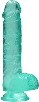 Shots Toys RealRock Crystal Clear Dildo 6"