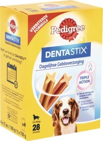 Pedigree DentaStix MP für mittelgrosse Hunde (10kg bis 25kg), 2.88kg (4x 720g)