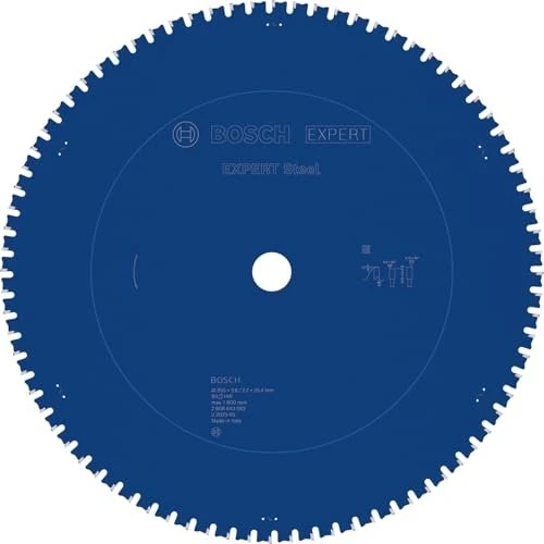 Bosch Professional Expert for Steel Kreissägeblatt 80Z, 355x2.2x25.4mm, 1 Stück